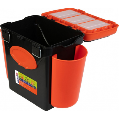 Ящик FishBox HELIOS 10 литров односекционный ТОНАР оранжевый