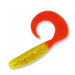Силиконовая приманка AKARA Fat Twister 40мм цвет 24RT (уп. 10 шт.)