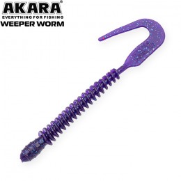Силиконовая приманка AKARA Weeper Worm 110мм цвет X040 (уп. 3 шт.)