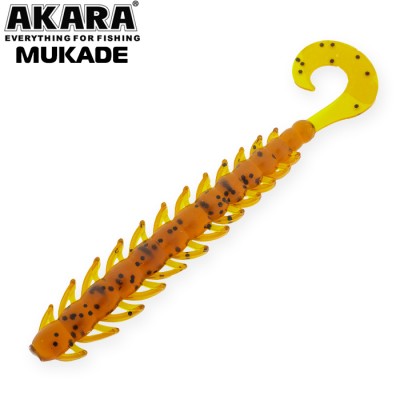 Силиконовая приманка AKARA Mukade 50мм цвет 417 (уп. 10 шт.)