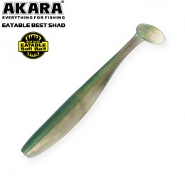 Силиконовая приманка AKARA Eatable Best Shad 110мм цвет 02 (уп. 3 шт.)