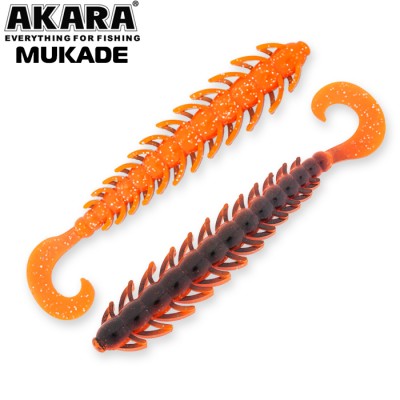 Силиконовая приманка AKARA Mukade 50мм цвет A508 (уп. 10 шт.)