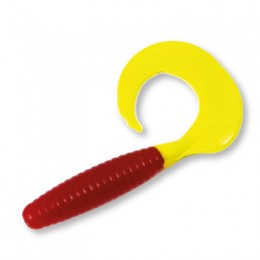 Силиконовая приманка AKARA Fat Twister 50мм цвет 17R (уп. 8 шт.)