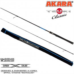 Спиннинг Akara Teuri Classic UL762 2,3м 0,6-7гр Medium Fast