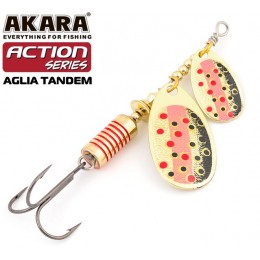 Блесна Akara Action Series Aglia Tandem 1/3 8 гр цвет A23
