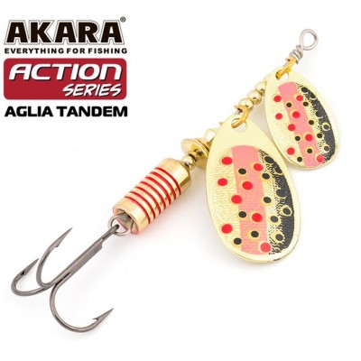 Блесна Akara Action Series Aglia Tandem 2/4 11 гр цвет A23