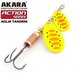 Блесна Akara Action Series Aglia Tandem 1/3 8 гр цвет A33