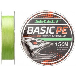 Плетенка Select Basic PE X4 0.18мм 150м салатовый
