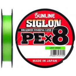 Плетенка Sunline Siglon PE X8 0.242мм 150м салатовый