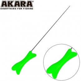 Удочка зимняя Akara RKW1 хлыст Hi Carbon 1 составной 38 см цвет зеленый