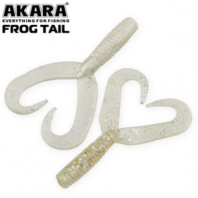 Силиконовая приманка AKARA Frog Tail 30мм цвет 67 (7 шт)