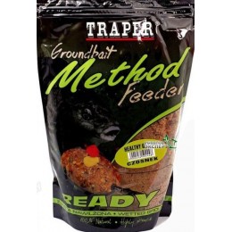 Прикормка TRAPER METHOD FEEDER READY 0,75кг чеснок