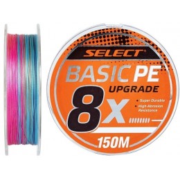 Плетенка Select Basic PE X8 150м многоцветный 0.10мм