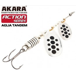 Блесна Akara Action Series Aglia Tandem 2/4 11гр цвет A01