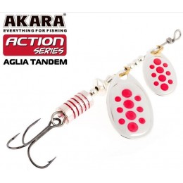 Блесна Akara Action Series Aglia Tandem 2/4 11гр цвет A02