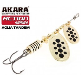 Блесна Akara Action Series Aglia Tandem 2/4 11гр цвет A03