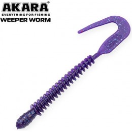 Силиконовая приманка AKARA Weeper Worm 110мм цвет X040 (W-3) (4 шт.)