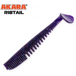 Силиконовая приманка AKARA Ribtail 3 70мм цвет X040 (5шт)