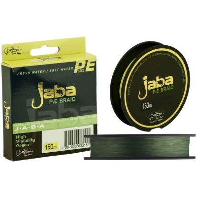 Плетенка Серебряный ручей Jaba Line X4 цвет тёмно-зелёный 150м 0.10мм