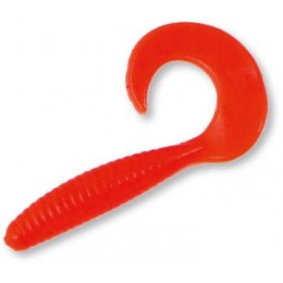 Силиконовая приманка AKARA Fat Twister 50мм цвет 100 (8 шт.)