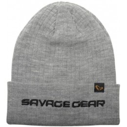 Шапка Savage Gear Fold-Up Beanie One size цвет light grey melange