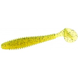 Силиконовая приманка Flagman Mystic Fish Fat 3,8" цвет 112 Chartreuse (3шт)
