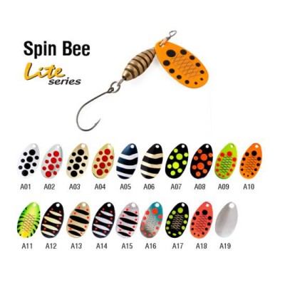 Блесна Akara Lite Series Spin Bee 2 5.5 гр цвет A08