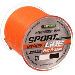 Леска Carp Pro Sport Line Fluo Orange 1000м 0,310мм