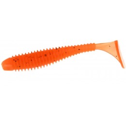 Силиконовая приманка Flagman MYSTIC FISH FAT 3,3'' цвет Orange (4шт)