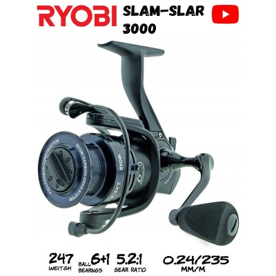 Катушка безынерционная RYOBI SLAM-SLAR 3000