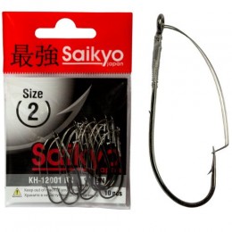 Крючок одинарный Saikyo KH-12001 BN №1 (10шт)