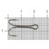 Крючок двойной Saikyo Normal Shank KH-11041 BN №4 (100шт)