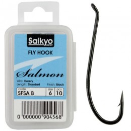 Крючок одинарный Saikyo KH-71590 Salmon BN №08 (10шт)