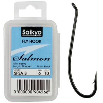 Крючок одинарный Saikyo KH-71590 Salmon BN №06 (10шт)