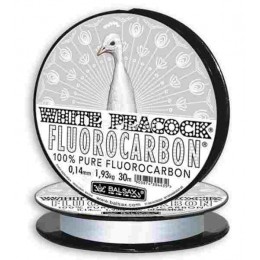 Флюрокарбон BALSAX WHITE PEACOCK FLUOROCARBON 0.18 мм 30 м 3.23 кг цвет ПРОЗРАЧНЫЙ