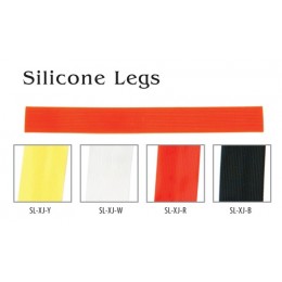 Материал для вязки мушек Akara Silicone Legs 15 см XJ-white