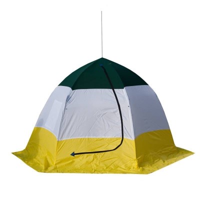 Палатка зимняя зонт СТЭК ELITE 4-х местная (дышащая, 3-х слойная)