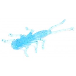 Силиконовая приманка MicroKiller Веснянка 8 шт (синий флюо) M-10105