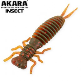 Силиконовая приманка Akara Insect 65 цвет 11 (4 шт)