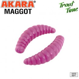 Силиконовая приманка Akara Trout Time MAGGOT 1.6 Cheese цвет 459 (10 шт)