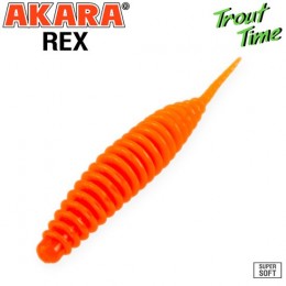 Силиконовая приманка Akara Trout Time REX 2.0 Cheese цвет 100 (10 шт)