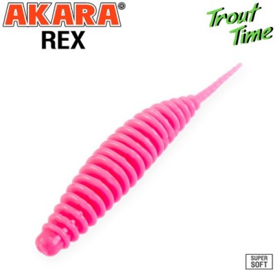Силиконовая приманка Akara Trout Time REX 2.5 Shrimp цвет 420 (10 шт)