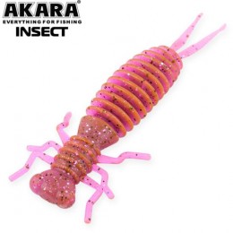 Силиконовая приманка Akara Eatable Insect 65 цвет 413 (4 шт)