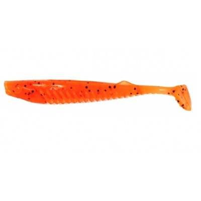 Силиконовая приманка LureMax VISHNU 4.5''/12 см цвет 008 Fire Carrot (4 шт.)