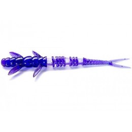 Силиконовая приманка FishUp Flit 3" (8шт) цвет 060 - Dark Violet/Peacock & Silver