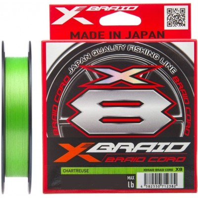 Плетенка YGK X-Braid Braid Cord X8 150м #2 35Lb