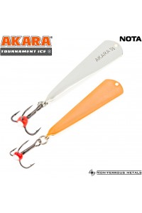 Блесна Akara Tournament Ice Nota 35 3 гр цвет SIL/CU