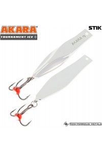 Блесна Akara Tournament Ice Stik 70 14 гр цвет SIL