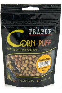 Плавающая кукуруза TRAPER CORN PUFF 4 мм (Апельсин/шоколад)
