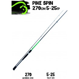 Спиннинг Bison Pike Spin 270см 5-25гр Fast